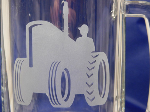 Traktor traktůrek 0,5 l půllitr