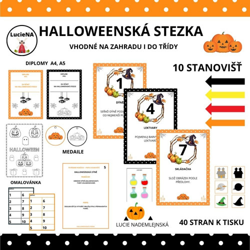 Halloweenská Stezka