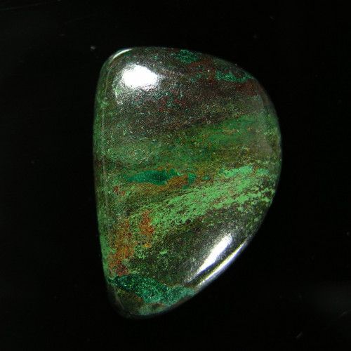 Malachit, kabošon, 27,00 ct., 25,8x17,9x6,0 mm