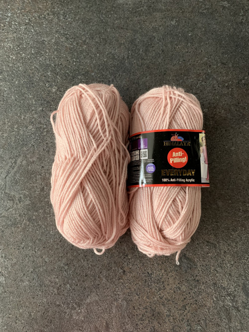 Příze Everyday/Himalaya světla růžová 146g