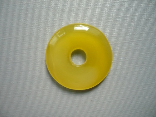 Donut kulatý - achát 25 mm, č.5f