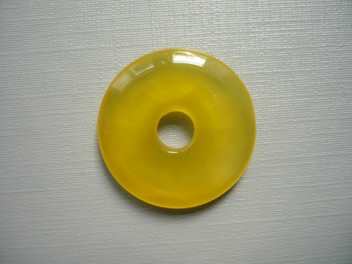 Donut kulatý - achát 25 mm, č.18f