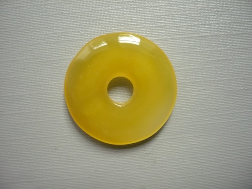 Donut kulatý - achát 25 mm, č.38f