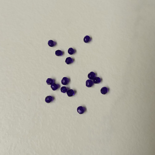 Broušené tmavě modré 3mm — foto 1