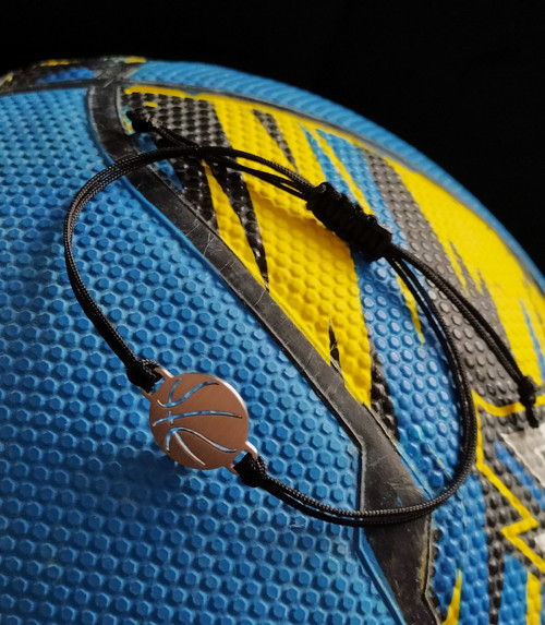 Basketbalový míč - náramek
