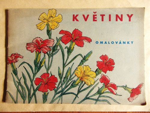 Květiny - omalovánka — foto 1