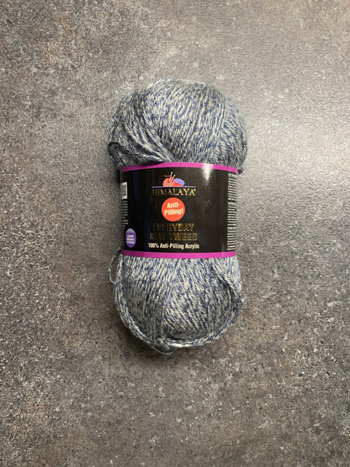 Příze EVERYDAY NEW TWEED modrá 100g