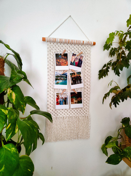 Macramé fotostěna Jako od babičky — foto 1