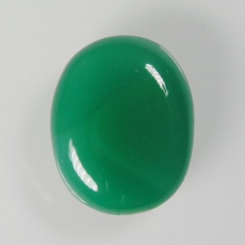 Zelený Chalcedon, 24,21 ct., 21,8x17,4x7,4 mm