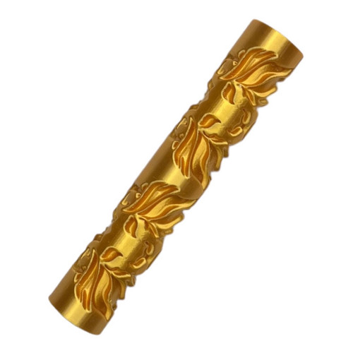 1 strukturovaný váleček pro fimo - LEV