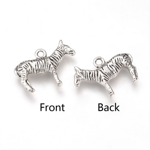 Přívěsek zebra 2ks