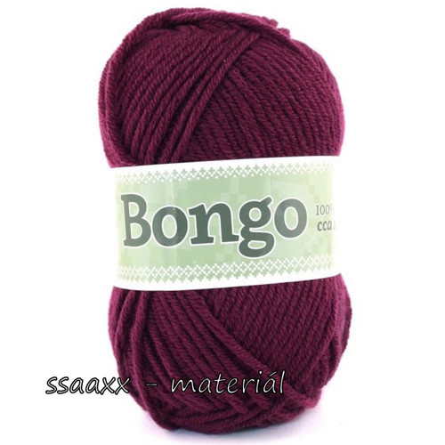 Příze BONGO ~ vínovorůžová 952