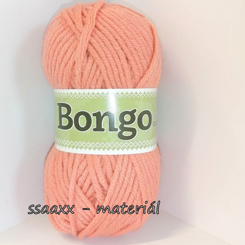 Příze BONGO ~ lososovo růžová 1121