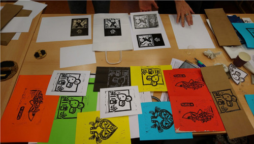 NOVOROČENKA - workshop grafiky - DRAK / Teplice