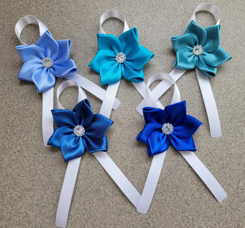 Střední kanzashi - kotiliony - taneční