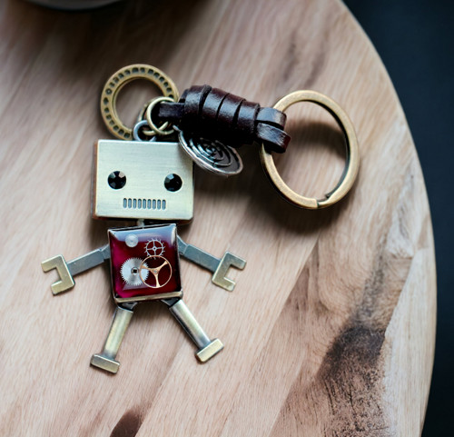 Robot - klíčenka — foto 1