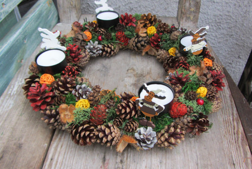 Adventní svícen na přání — foto 1