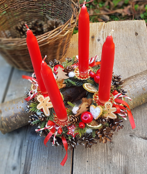 Malý adventní věneček — foto 1