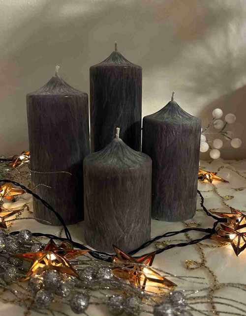 Adventní sestava Svíčky z palmového vosku