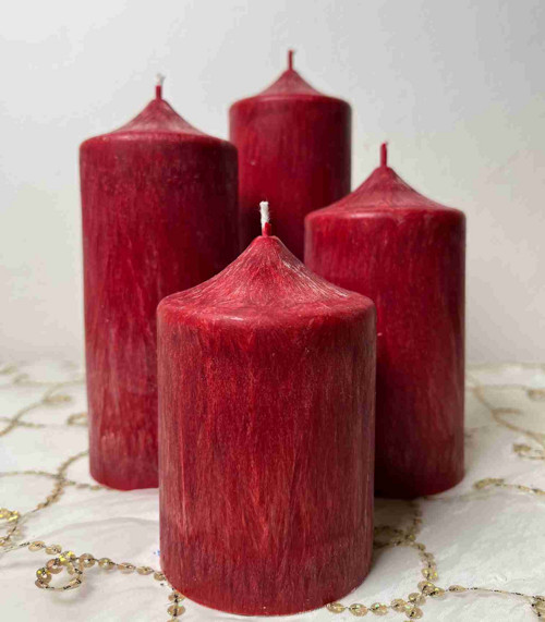 Adventní sestava Svíčky z palmového vosku