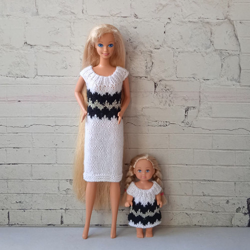 Oblečky pro Barbie a Evičku - šaty — foto 1