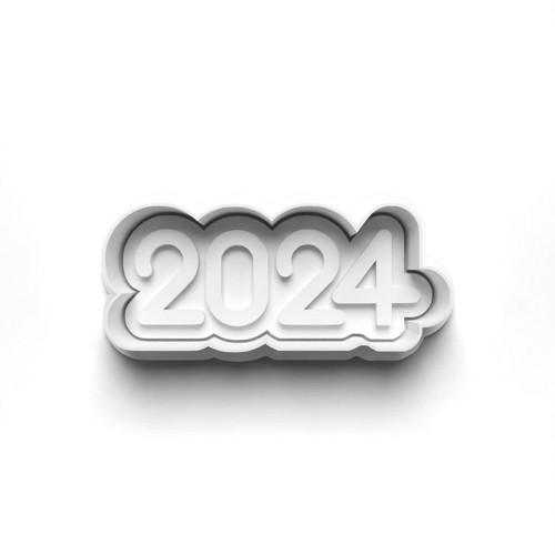 Vykrajovátko - Šťastný nový rok 2024 - 2