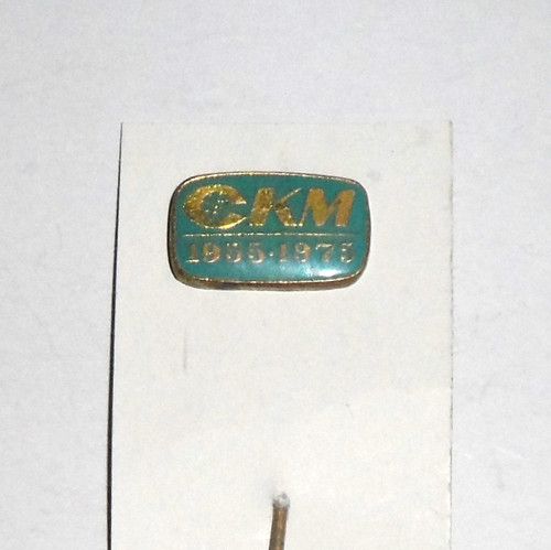 Jehlicový ODZNAK • CKM 1955 - 1975