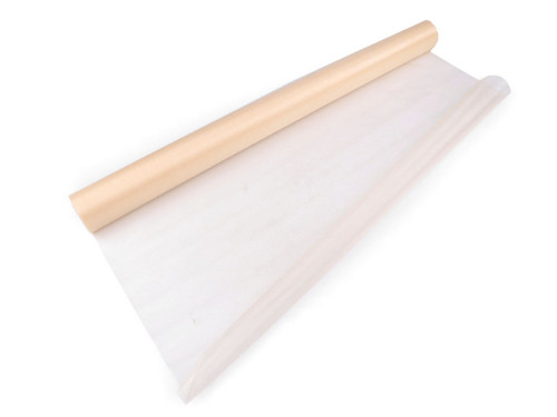 Organza šíře 72 cm (1m) - béžová