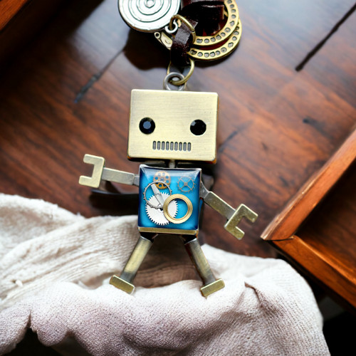 Robot - klíčenka — foto 1