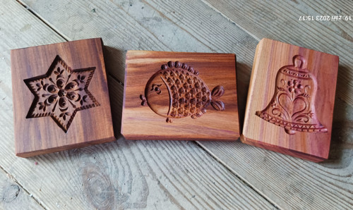Formy 3ks 6x7 cm