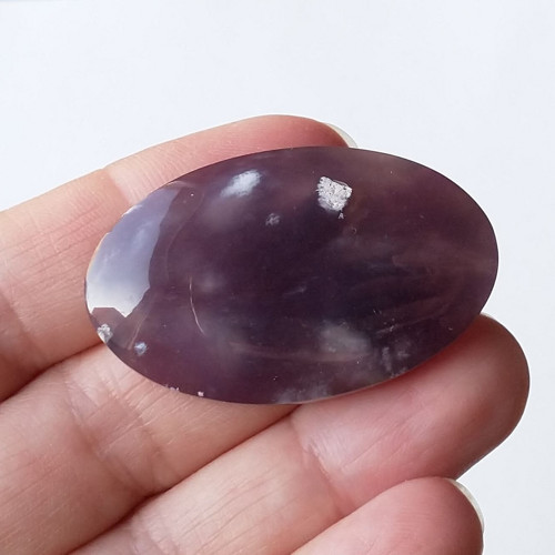 Chalcedon 34 kabošon ovál 41 x 26 x 8 mm