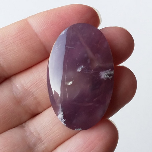 Chalcedon 36 kabošon ovál 37 x 24 x 7 mm