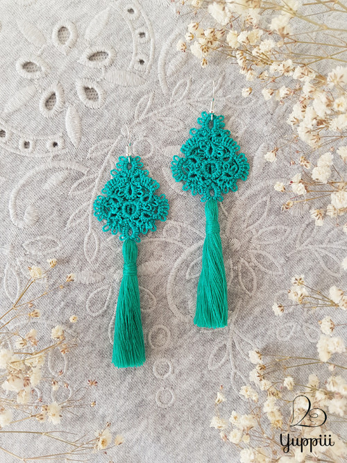 Bohemian Emerald Divine bez korálků — foto 1