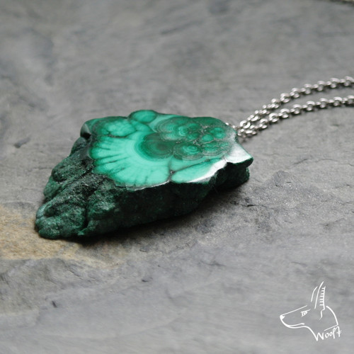 Malý malachitový talisman — foto 1