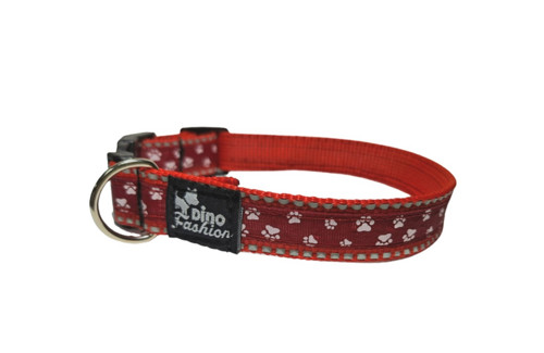 Reflexní obojek Dog Paws Red