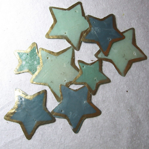 Hvězda z perleti 4,5 - 6,5 cm