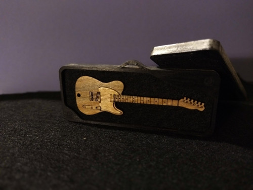 Kytara Telecaster s kufrem