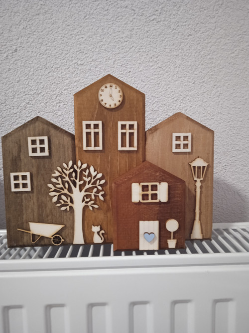 Dřevěná vesnička — foto 1