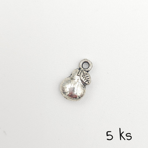 Hruška malá, 12x7 mm, 5 ks