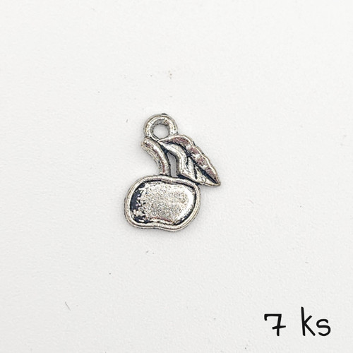 Jablíčko pláňátko, 12x10 mm, 7 ks — foto 1