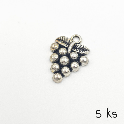 Malina, 19x14 mm, 5 ks