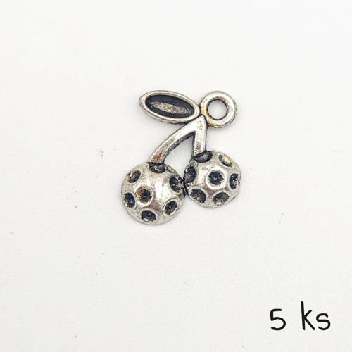 Třešně, 16x14 mm, 5 ks — foto 1
