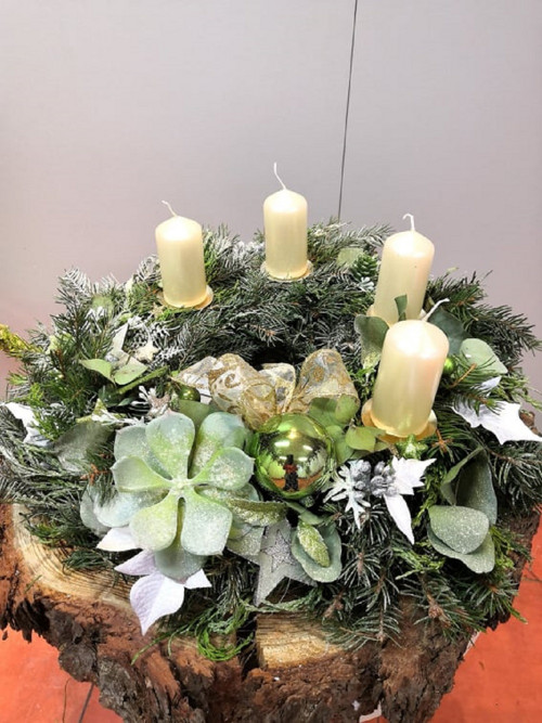 Adventní věneček č. 8