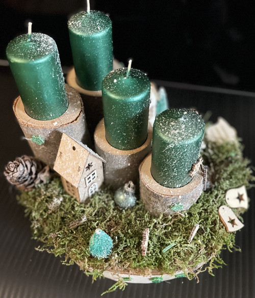 Adventní svícen — foto 1