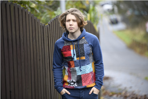 Merino unisex mikina s kapucí M