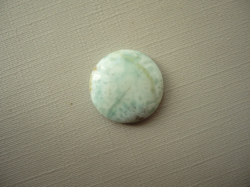 Kabošon - larimar 15 mm, č.10Df