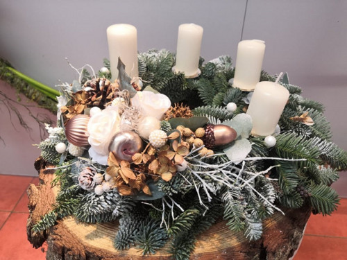 Adventní věneček č. 27