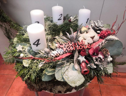 Adventní věneček č. 28 — foto 1