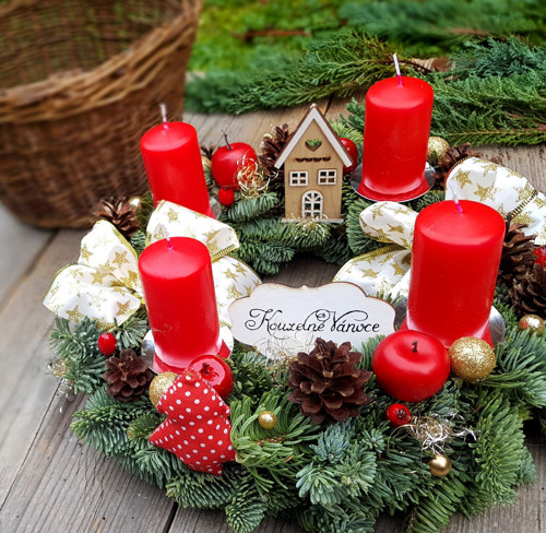 Adventní věnce na stůl - rezervace — foto 1
