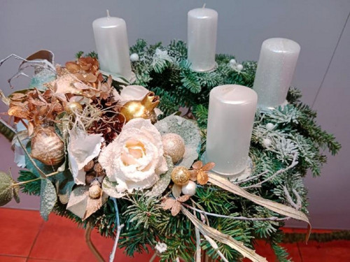 Adventní věneček č. 46